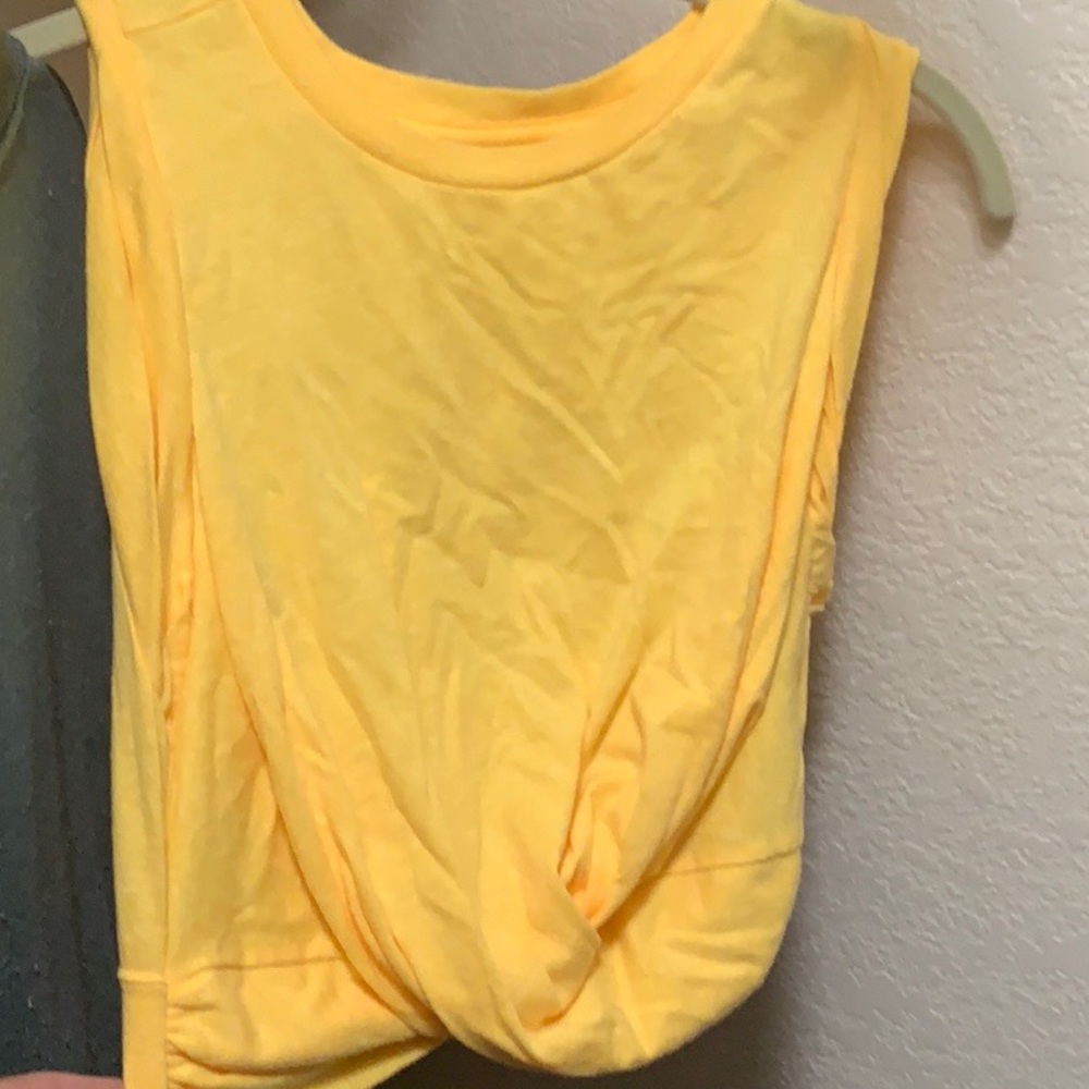 Free people undertow twist crop tank